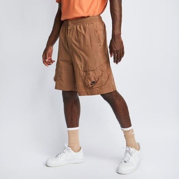 Nike DM6484 Men Sz XL Brown Sportswear Tech Essentials Woven Utility Shorts $100 - Picture 9 of 9